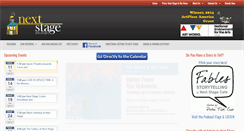 Desktop Screenshot of nextstagearts.org
